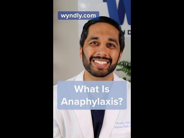 What Is ANAPHYLAXIS and How Do You Treat It? #shorts