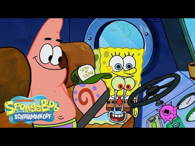 SpongeBob | Thaddäus hat einen neuen Job! | SpongeBob Schwammkopf