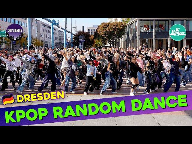 [4K] K-pop Random Dance in Public /Dresden, Germany