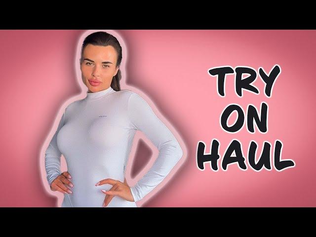 [4K] Exclusive Luxury Transparent Outfit Try on Haul 2024 | white jumpsuit