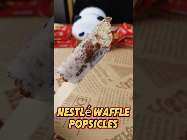 How to Make Nestlé Waffle Popsicles  | Chef Panda #diy ​ #shorts #chefpanda