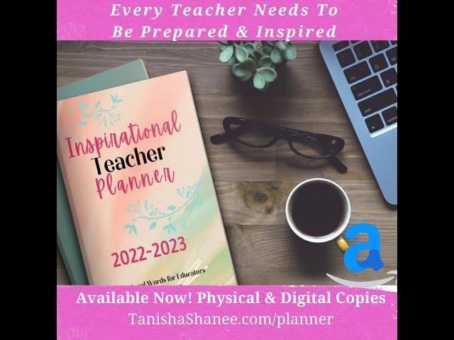 Book Reveal | NEW 2022-2023 Inspirational Teacher Planner | AMAZON KDP