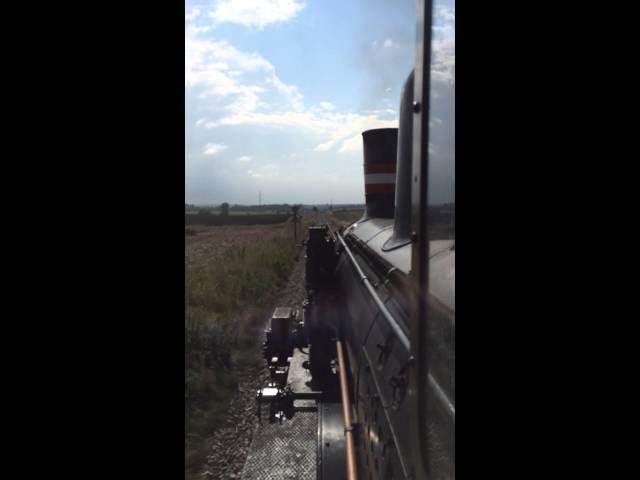 Danish Steam Excursion in Cab, Veteran Tog, Græsted