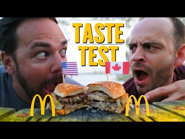 American vs. Canadian McDonald’s… It’s TOTALLY different.