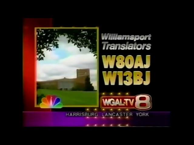 WGAL (NBC) Station ID 1989