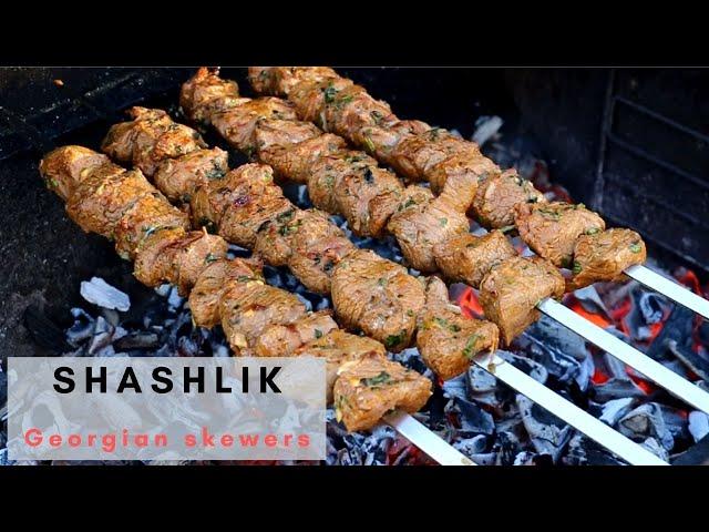 Georgian lamb skewers ( Shashlik )