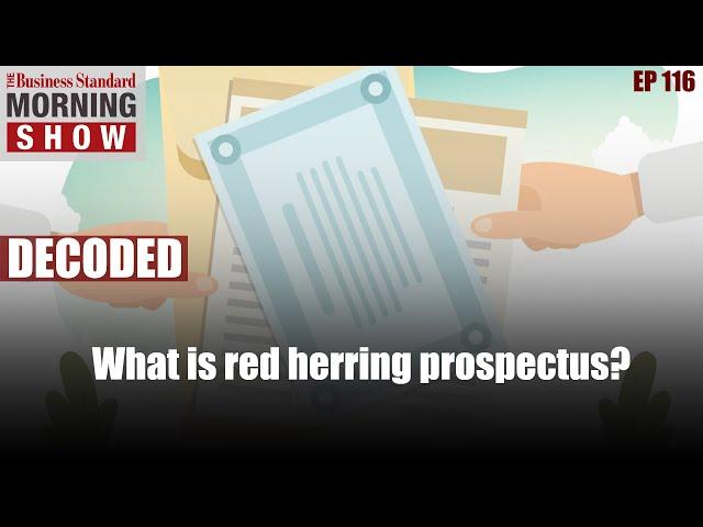 What is red herring prospectus?