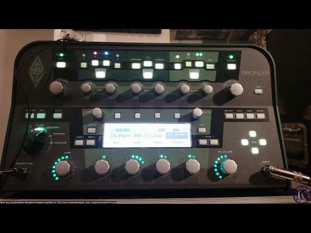 Kemper Day 1 - My First Profile - Mike Morin Modded JMP