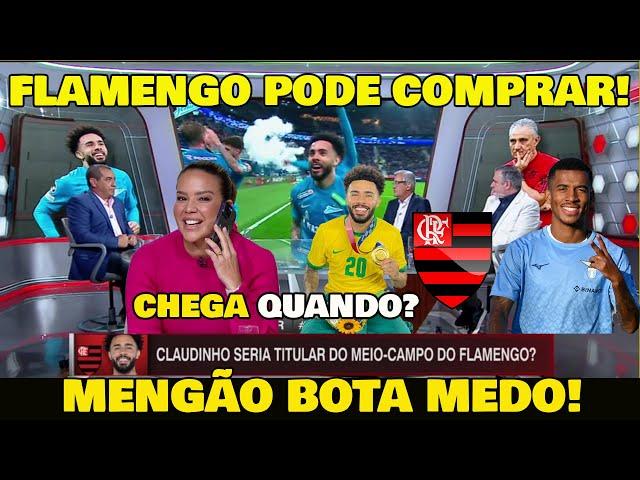 IMPRENSA FICOU DE "BOCA ABERTA" COM OS REFORÇOS DO FLAMENGO OLHA O DESESPERO DOS ANTIS!