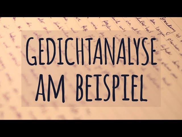 Gedichtanalyse am Beispiel | Georg Heym - Gott der Stadt