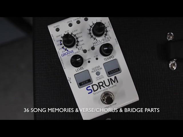 Digitech: SDrum Auto Drummer Pedal