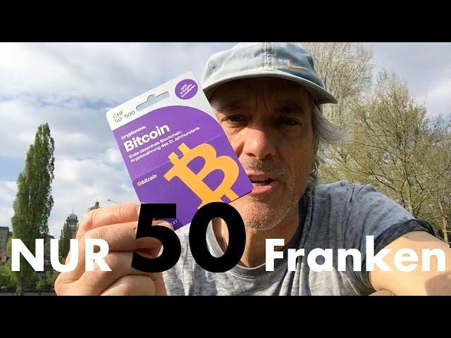 Bitcoin für NUR 50 Schweizer Franken?? | Bitcoin für Einsteiger und Anfänger LIVE