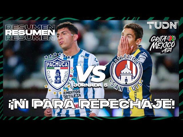 Resumen y goles | Pachuca vs Atl San Luis | Grita México AP2021 - J5 | TUDN