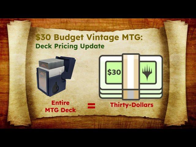 $30 Budget Vintage MTG Pricing Guide