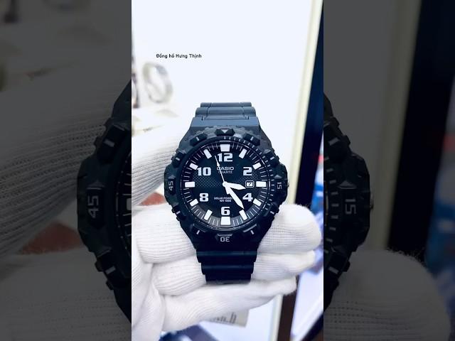 ĐỒNG HỒ CASIO DÂY NHỰA NAM ANALOG 3 KIM MRW-S300H-1BVDF #donghohungthinh #donghonam #watch #casio