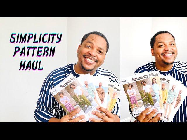 Simplicity Pattern Haul - Men’s/ Unisex Sewing Patterns