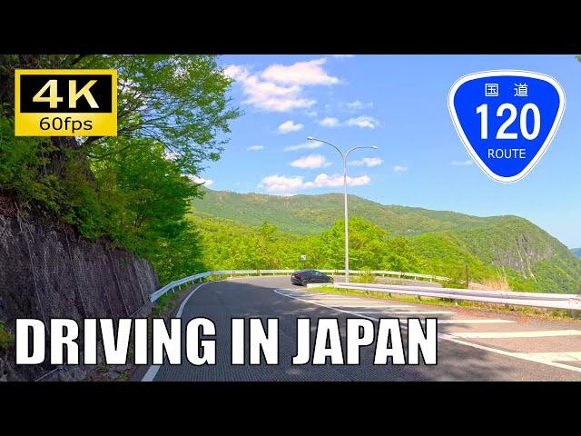 【Driving in Japan】National Route 120 : Lake Chuzenji - Nikko, Tochigi [Insta 360 Ace Pro 4K60P]