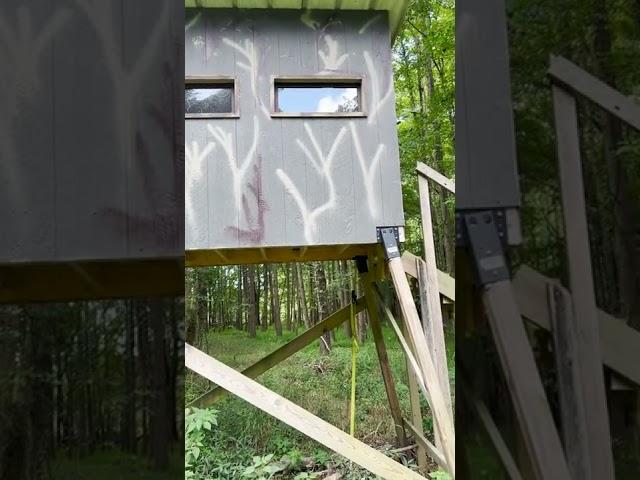 Redneck Trump Tower | DIY Deer Hunting Stand