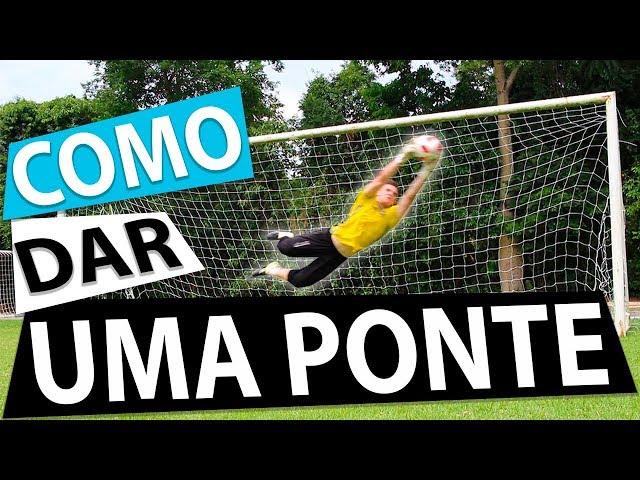 APRENDA COMO DAR UMA PONTE COM GOLEIRO IGOR (Lances efetivos de futebol) {BZK}