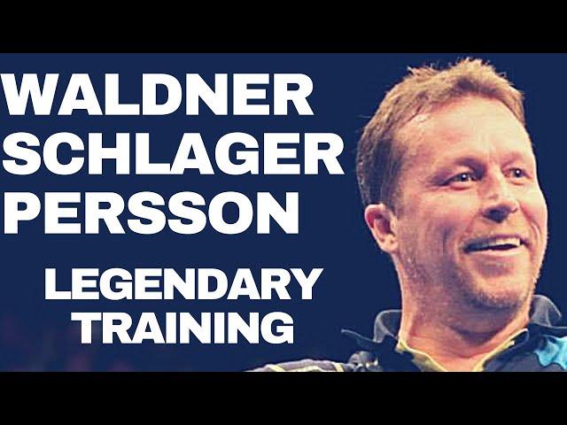 Legendary Training Waldner-Schlager-Persson @ ITTF Legends Tour 2016 Table Tennis