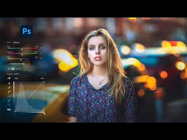 Amazing Photo Retouching & Color Grading Tutorial 023# | Photoshop cc 2022