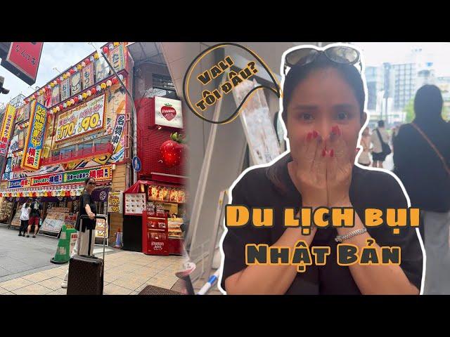 CÁT TƯỜNG đổi kế hoạch phút chót chọn BAY ĐẾN OSAKA du lịch bụi 2 NGÀY 2 ĐÊM!!!
