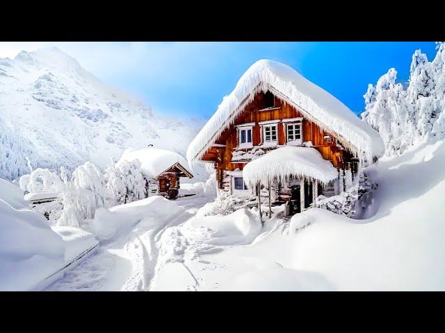 Most Beautiful Swiss Village in Winter ️ Grindelwald 4K 