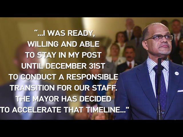 NYC Schools Chancellor David Banks claims early exit was Adams' decision | NBC New York
