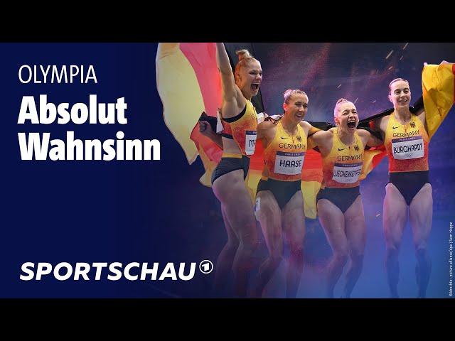 Leichtathletik: Finale 4x100m Staffel Frauen | Olympia 2024 | Sportschau