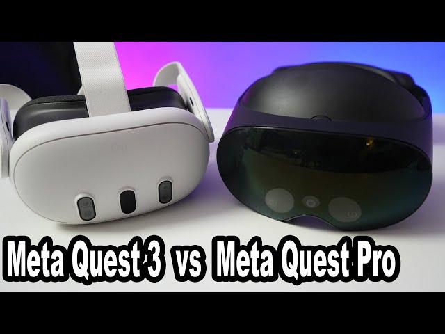 Meta Quest 3 vs Meta Quest Pro Comparison You won't believe which one I choose