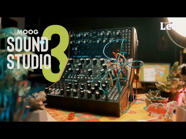 New Moog Sound Studio 3 - The Three synthesizers together