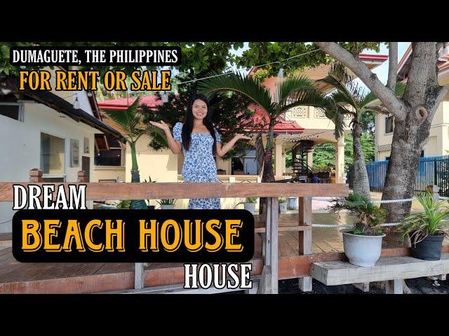 Dream BEACH FRONT House for Rent Or Sale(House Tour)