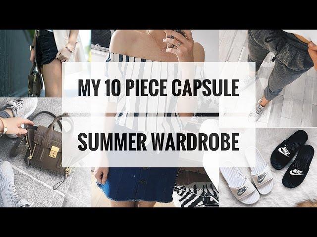 My 10-Piece Capsule Summer Wardrobe 2016 | CIARA O' DOHERTY