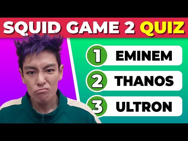 Ultimate Squid Game 2 Quiz +32 Questions about Squid Game Season 2!