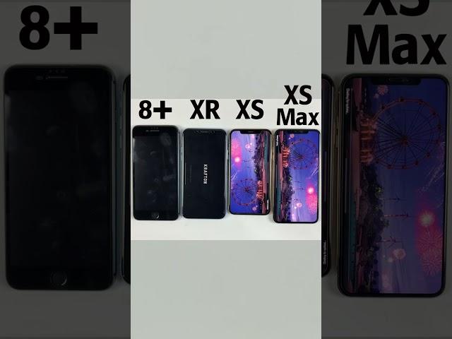 iPhone 8 Plus vs XR vs XS vs XS Max PUBG TEST in 2023 - Best iPhone For  BGMI in 2023 #Shorts #Bgmi