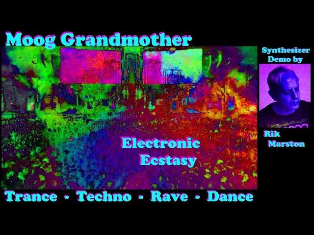 Moog Grandmother Electronic Ecstasy Analog Synthesizer Dance Music Rik Marston