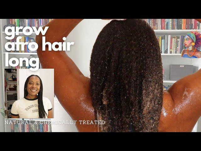 simple way to grow hair long - The Crown & Glory Method for fast hair growth & length retention