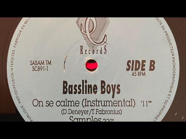 Bassline Boys – On Se Calme Instrumental - SC RECORDS