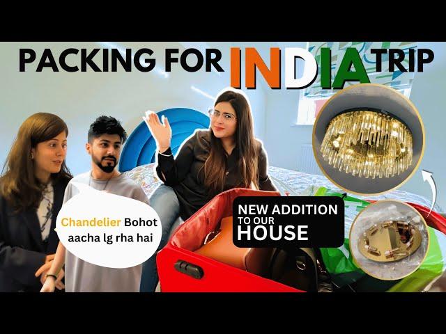 Revealing New Addition To our HOUSE | INDIA Shopping And Packing | Indian Youtuber In England