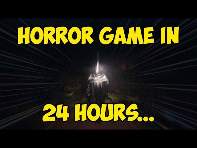 I made a HORROR GAME in 24 HOURS...