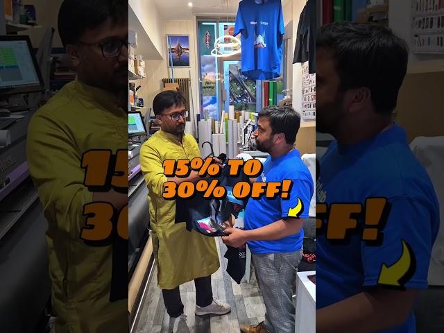 printlab offering up to 30% off  on All Type of T shirt print. please visit our store.