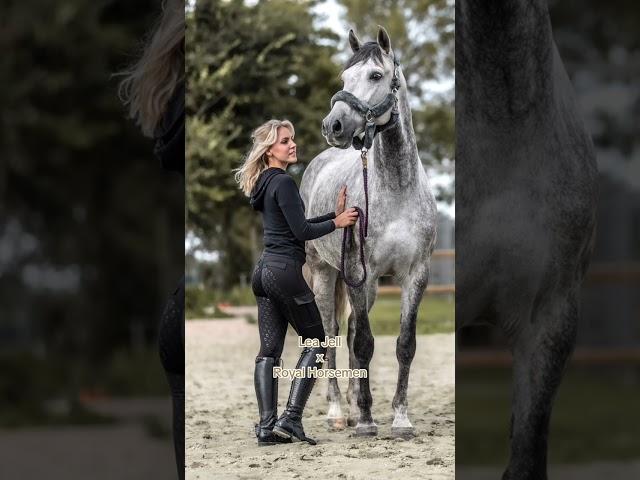 Wir haben zusammen mit Lea Jell eine neue Reitleggings rausgebracht ​ #royalhorsemen #equestrian