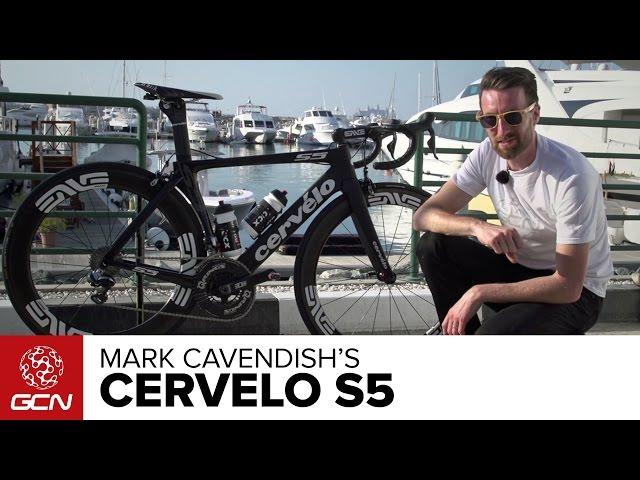 Mark Cavendish's Cervélo S5 – Cav's New Bike For 2016 | Dubai Tour 2016