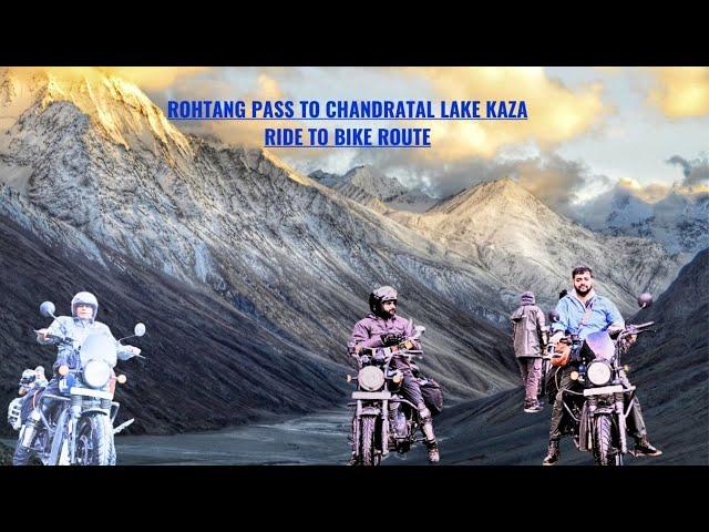 Manali to Chandratal to Kaza Bike Ride Road Trip tour to Spiti Valley Travel Guide  Total Off Road