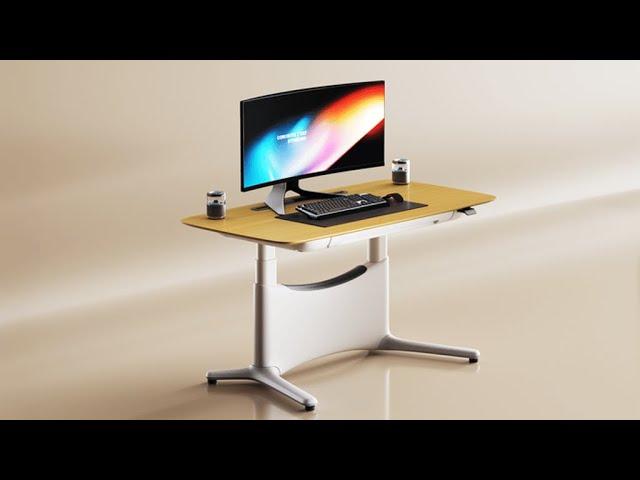 Now on Kickstarter: LumiDesk - Awesome All-in-1 Electric Height Adjustable Desk