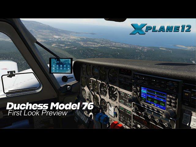 Just Flight Duchess Model 76 for X-Plane 12 | Preview