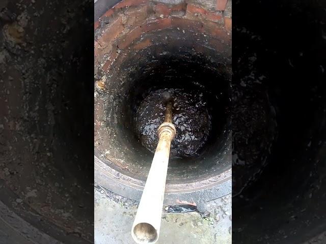 Прочистка труб между колодцами