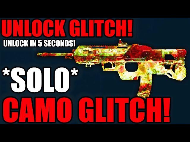 *SOLO* INSTANT CAMO GLITCH (WARZONE) PRESTIGE CAMO/WARZONE CAMO GLITCH (BO6 GLITCH/BO6 GLITCHES)