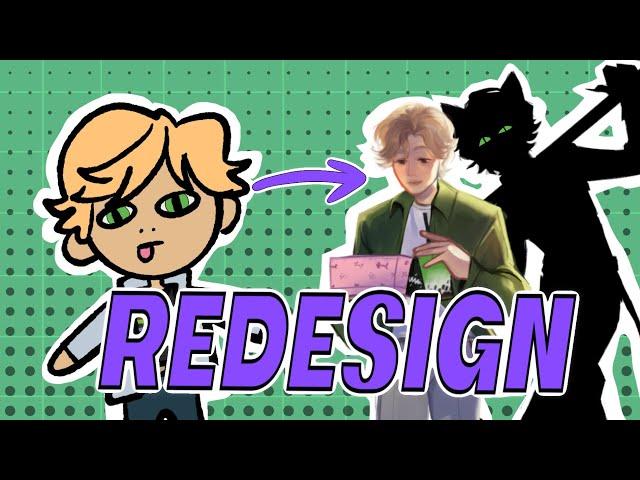 Lets redesign Adrien Agreste!!! [x5]