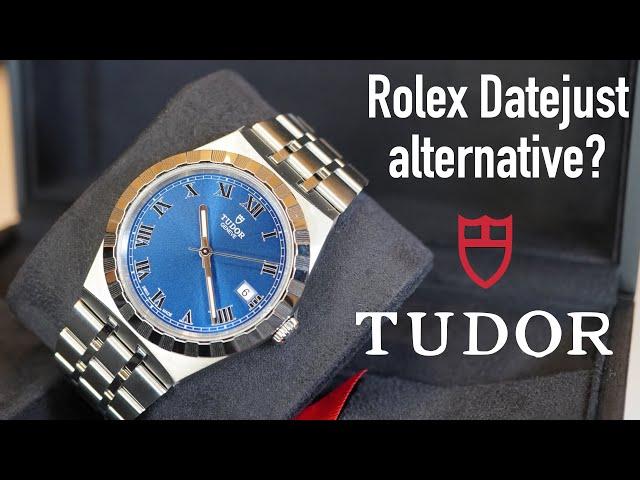 Unboxing & Review Tudor Royal 38mm blue dial M28500-0005 as good as a Rolex Datejust?